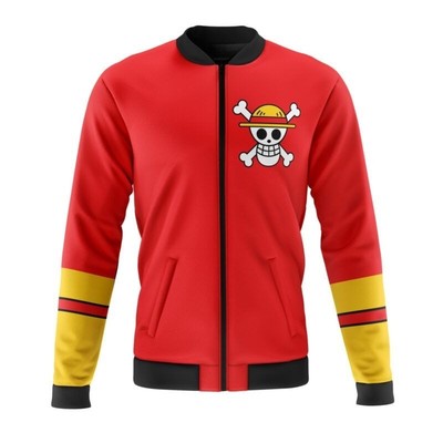 One Piece Monkey D. Luffy Casual Bomber Jacket