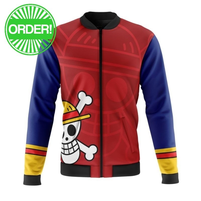 One Piece Monkey D. Luffy v2 Casual Bomber Jacket