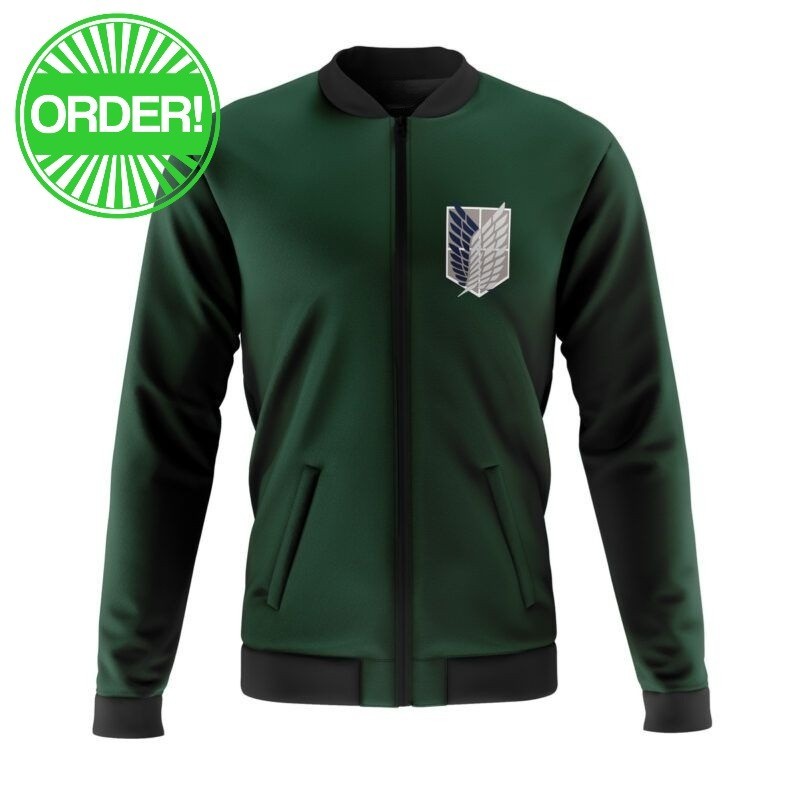 Attack on Titan Survey Corps Casual Bomber Jacket