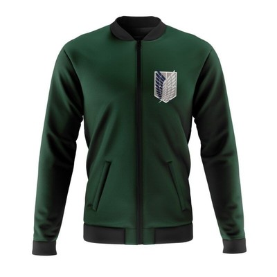 Attack on Titan Survey Corps Casual Bomber Jacket