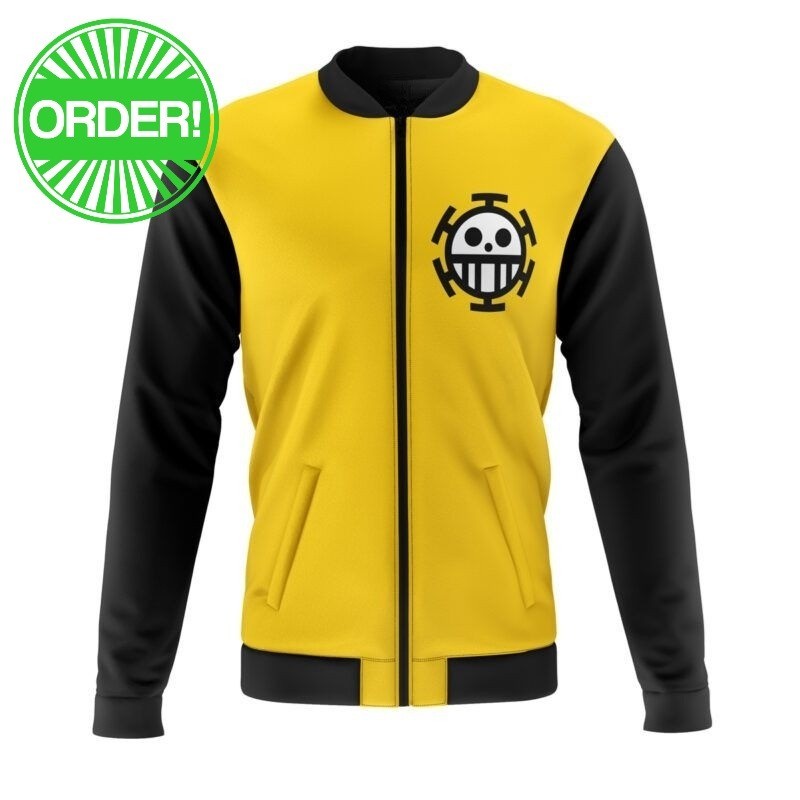One Piece Trafalgar D. Law Casual Bomber Jacket