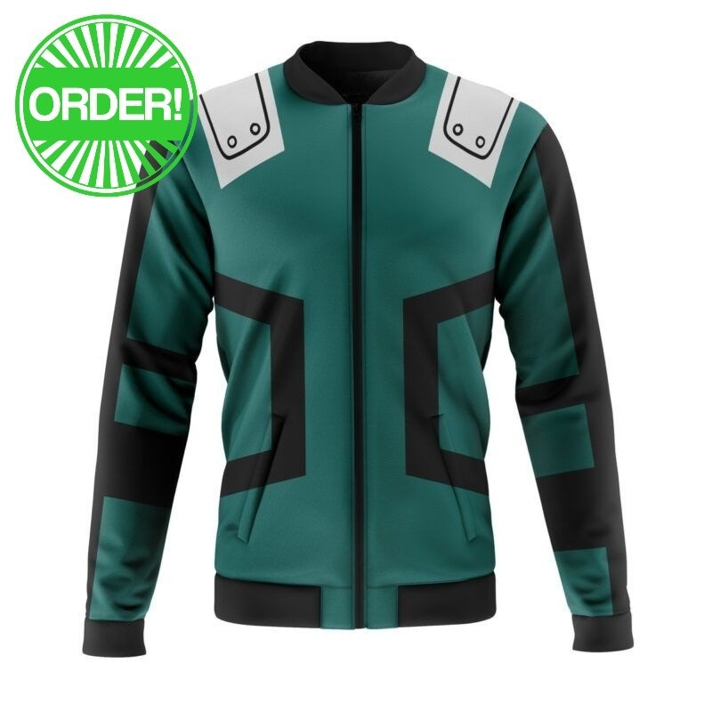 My Hero Academia Deku Casual Bomber Jacket
