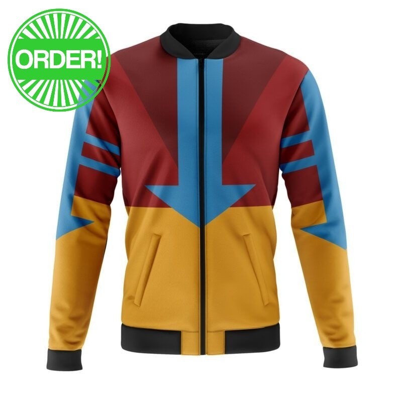 Avatar: The Last Airbender Airbenders Casual Bomber Jacket