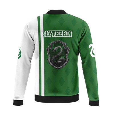 Harry Potter Slytherin Casual Bomber Jacket
