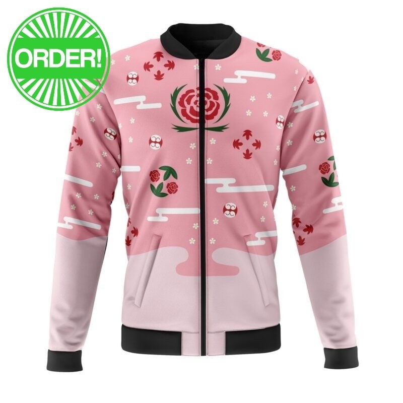 Bleach Shunsui Kyoraku Casual Bomber Jacket