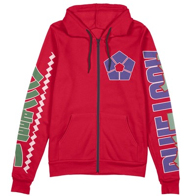 Blue Lock Itoshi Rin Streetwear Zip Hoodie