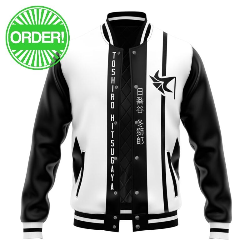 Bleach Toshiro Hitsugaya Varsity Jacket