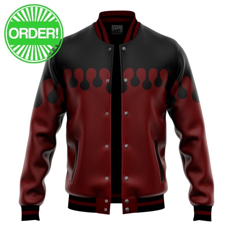Demon Slayer Doma Varsity Jacket