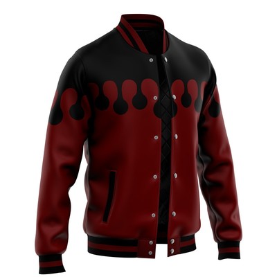 Demon Slayer Doma Varsity Jacket