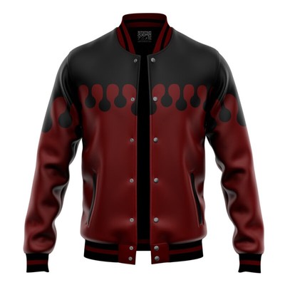 Demon Slayer Doma Varsity Jacket