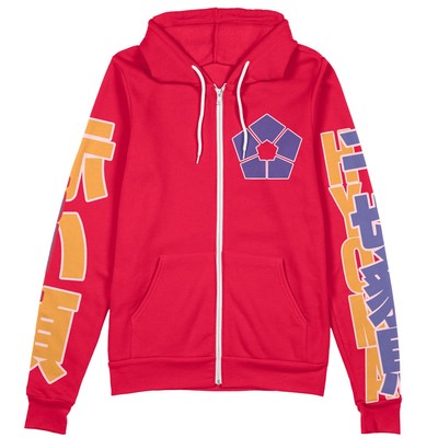 Blue Lock Hyoma Chigiri Streetwear Zip Hoodie