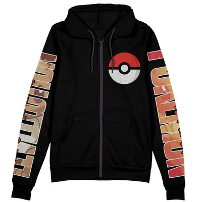 Pokemon Eeveelution Streetwear Zip Hoodie
