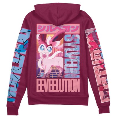 Pokemon Sylveon Streetwear Zip Hoodie