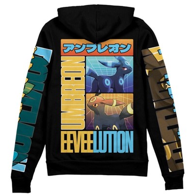 Pokemon Umbreon Streetwear Zip Hoodie