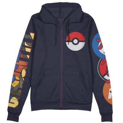 Pokemon Garchomp Streetwear Zip Hoodie