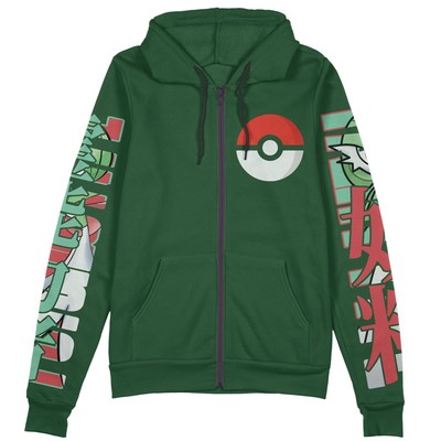 Pokemon Gardevoir Streetwear Zip Hoodie