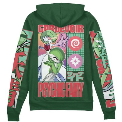 Pokemon Gardevoir Streetwear Zip Hoodie