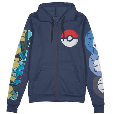Pokemon Gyarados Streetwear Zip Hoodie