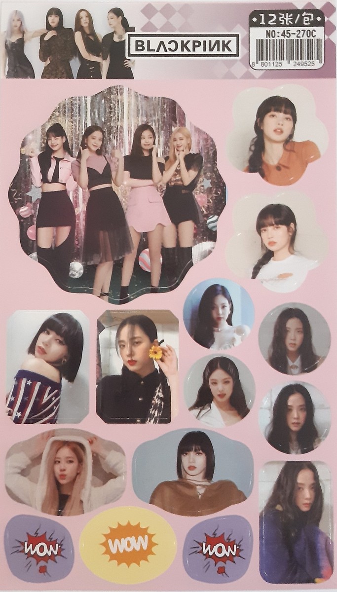Blackpink Sticker Sheet