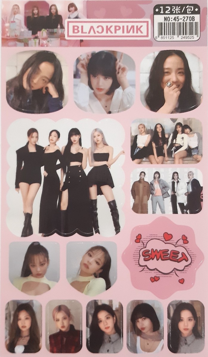 Blackpink Sticker Sheet