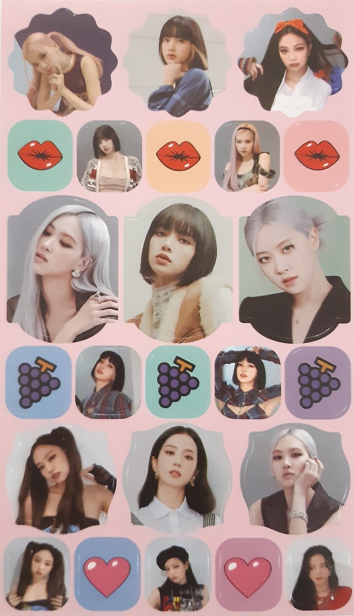 Blackpink Sticker Sheet