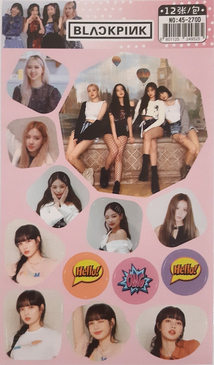 Blackpink Sticker Sheet