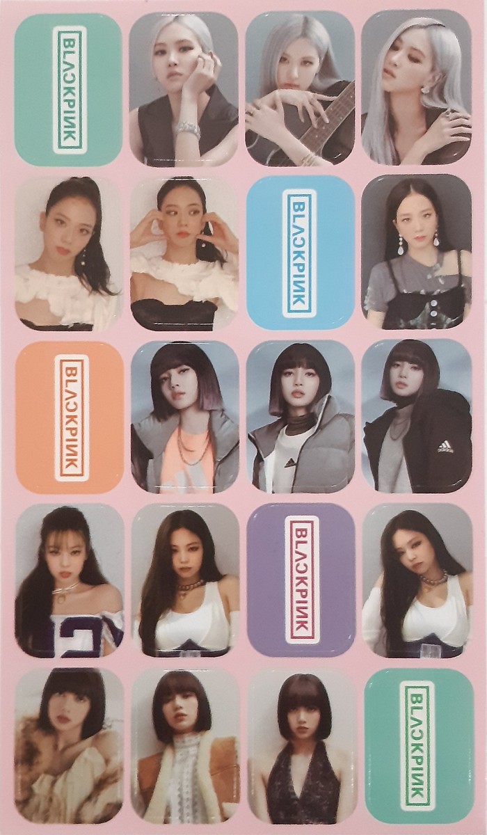 Blackpink Sticker Sheet