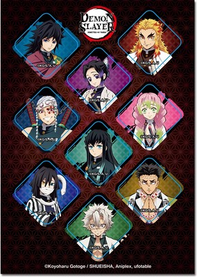 Demon Slayer - Hashira Sticker Set 5"X7"