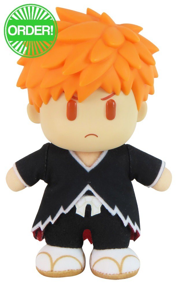 Bleach - Ichigo Kurosaki Basic Bankai FigureKey Plush 4.5''H