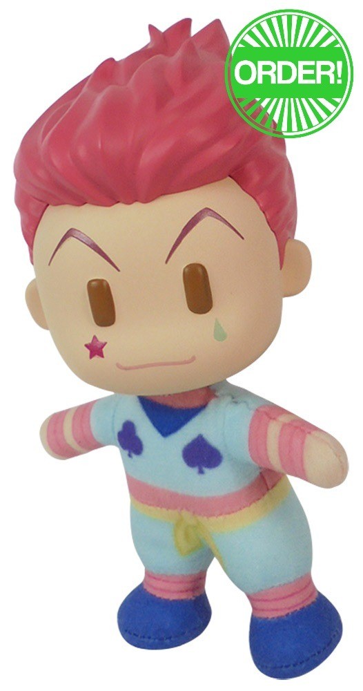 Hunter X Hunter - Hisoka Hunter Exam Costume FigureKey Plush 4.5"H