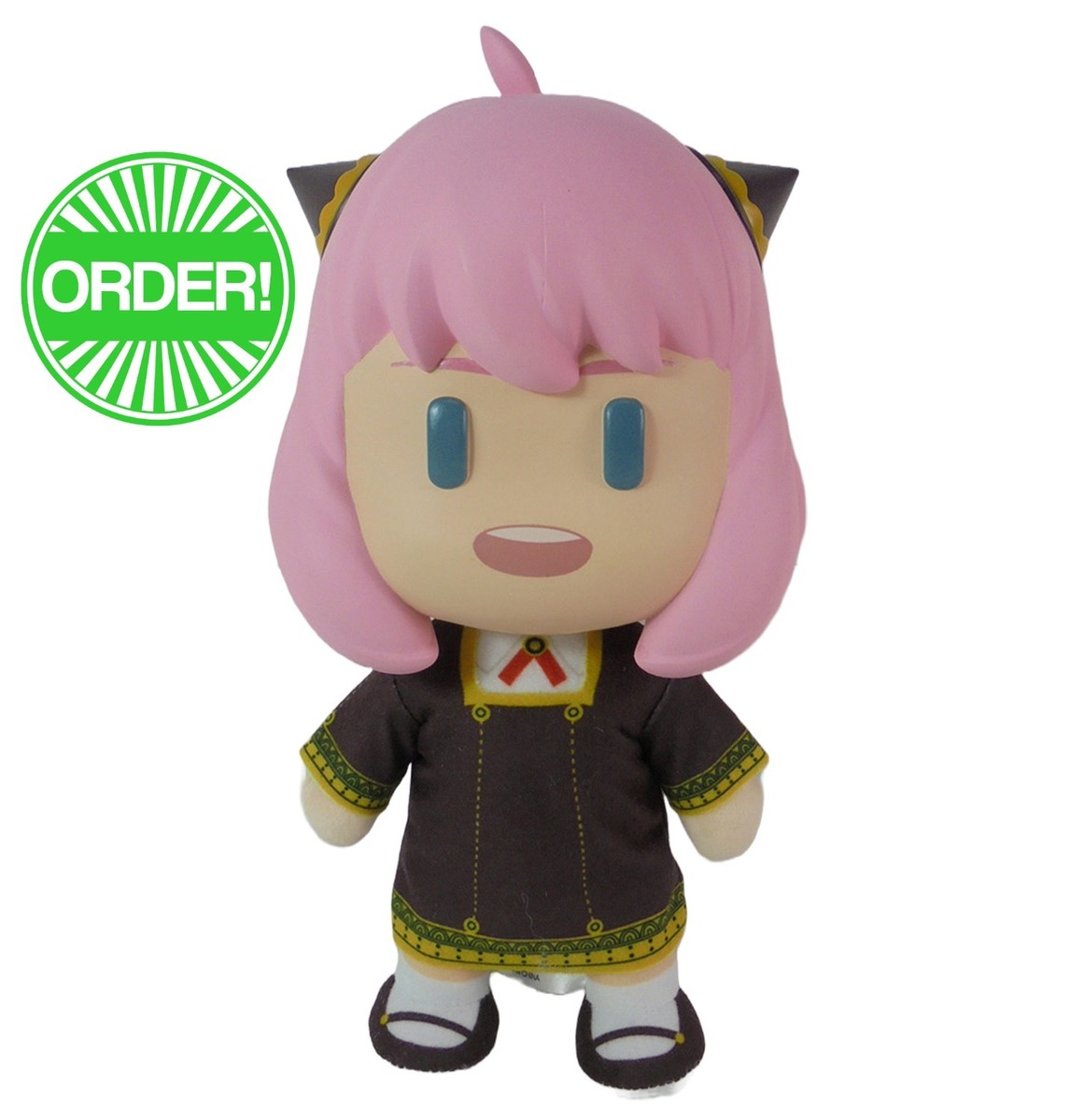 Spy X Family - Anya Forger School Uniform FigureKey Plush 7"H