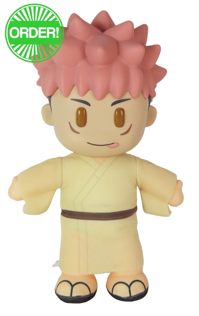 Jujutsu Kaisen - Yuji Itadori Kimono FigureKey Plush 8''H