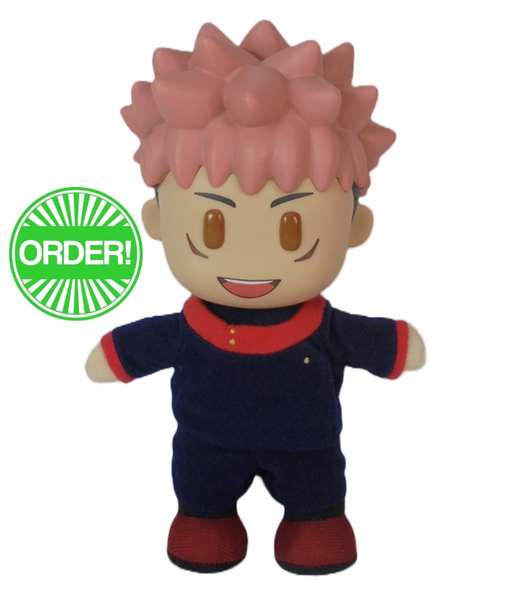 Jujutsu Kaisen - Yuji Itadori #2 FigureKey Plush 8"H