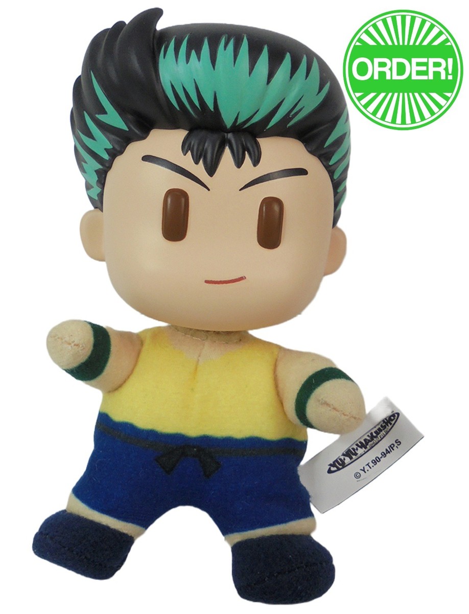 Yu Yu Hakusho - Yusuke Urameshi FigureKey Plush 4.5"H