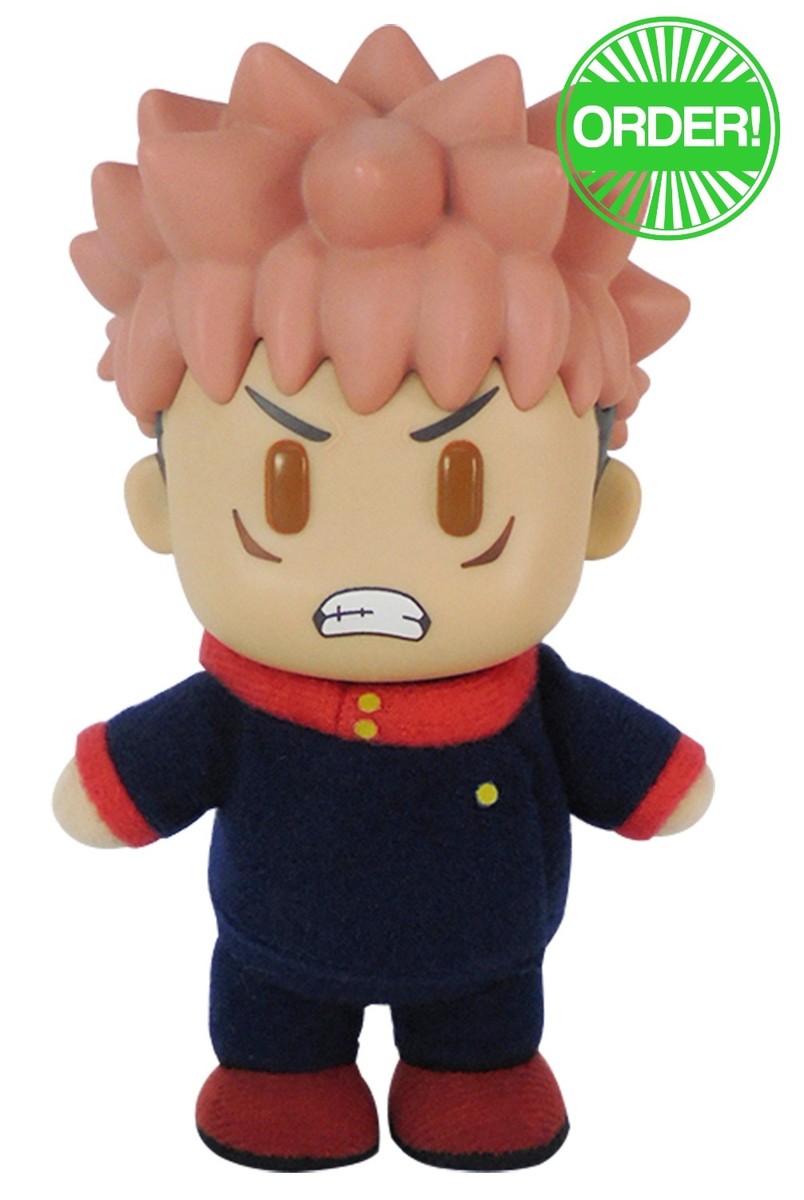 Jujutsu Kaisen - Yuji Itadori #3 Uniform FigureKey Plush 4.5"H