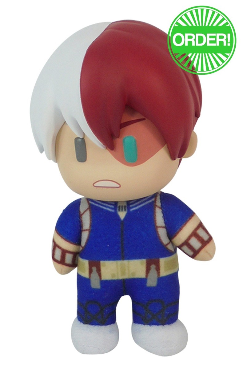 My Hero Academia S5 - Shoto Todoroki Fighting FigureKey Plush 4.5''H