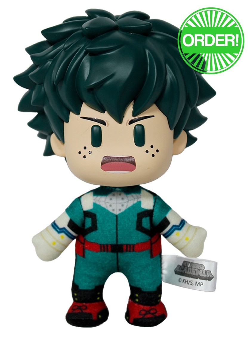 My Hero Academia S5 - Midoriya Izuku ''Deku'' Fighting FigureKey Plush 4.5''H