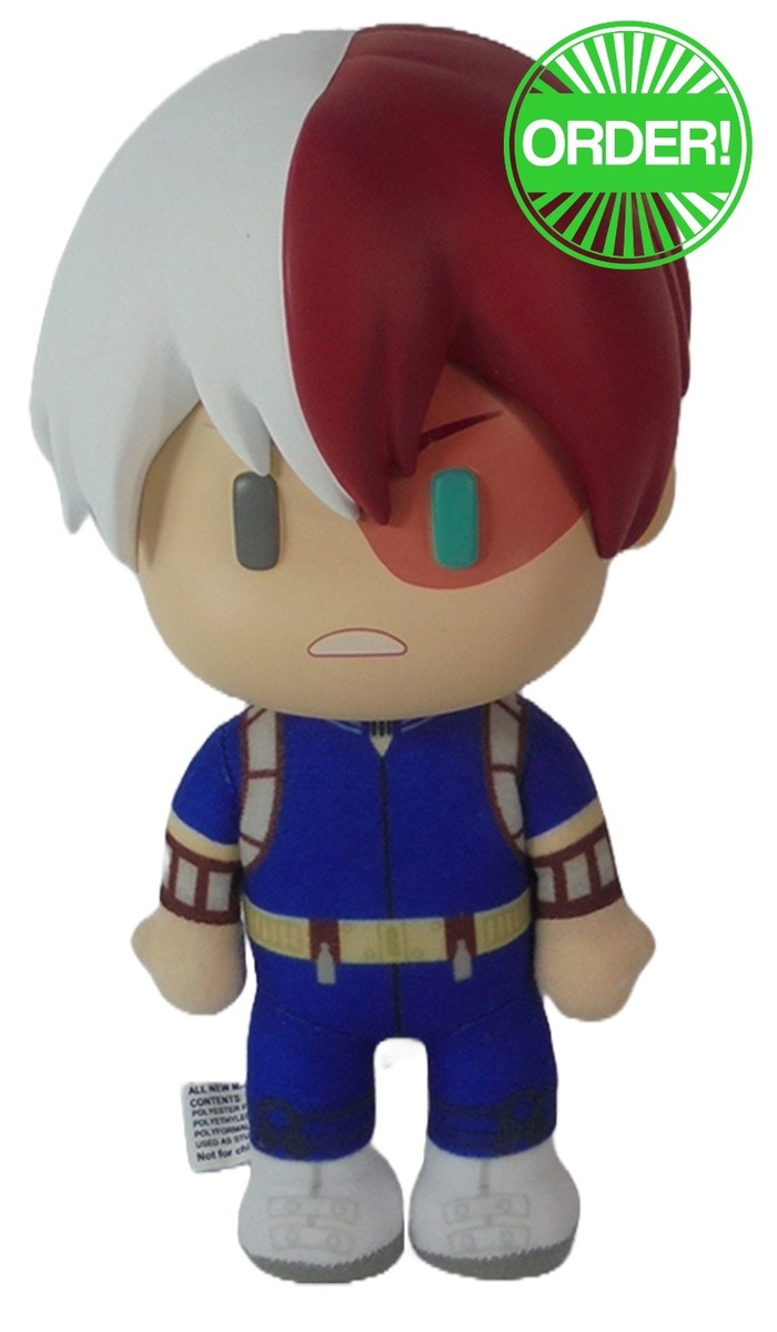 My Hero Academia S5 - Shoto Todoroki Fighting FigureKey Plush 8"H