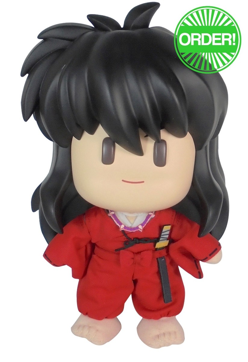 InuYasha - Inuyasha Human Ver. FigureKey Plush 8"H
