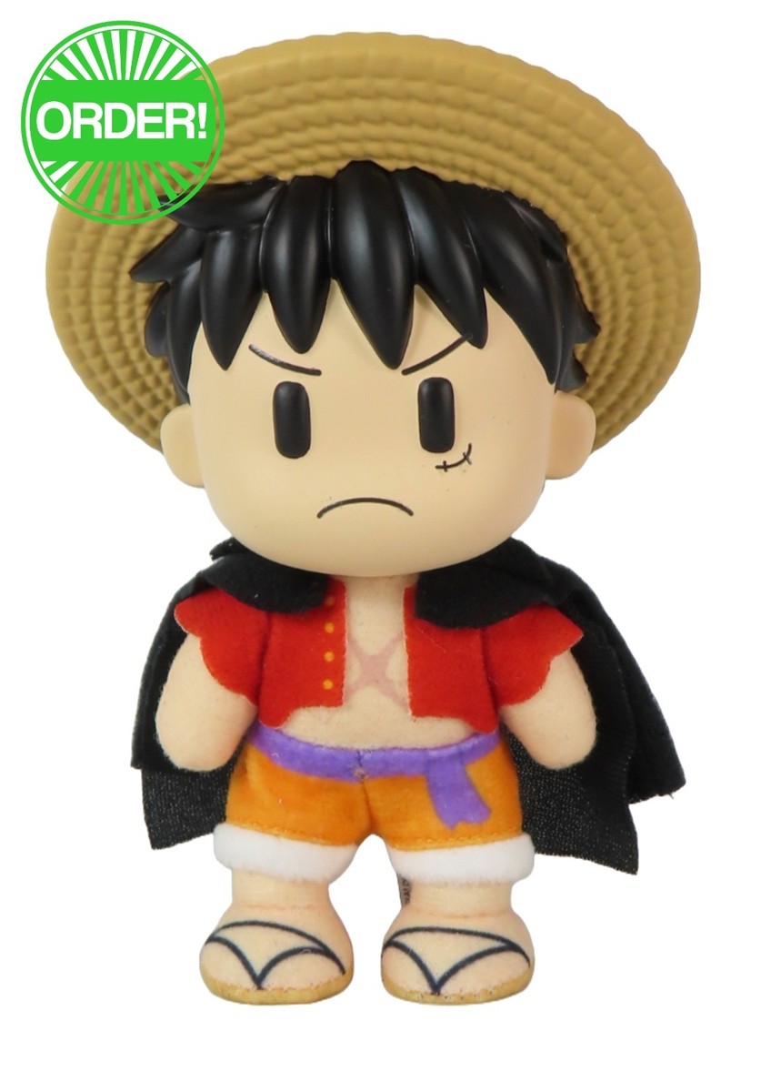 One Piece - Monkey D. Luffy Onigashima FigureKey Plush 4.5"H