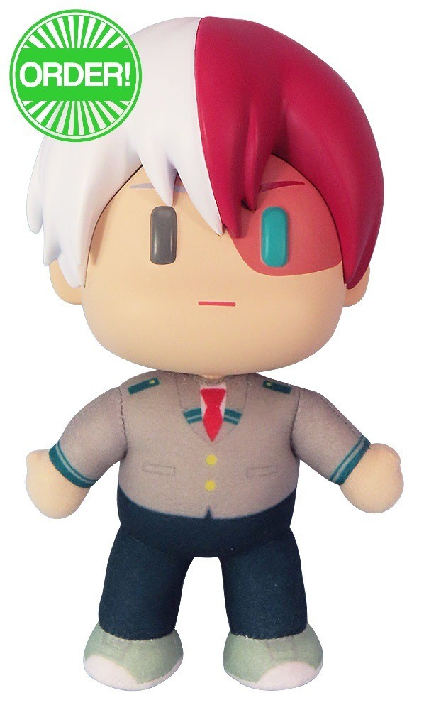 My Hero Academia - Shoto Todoroki Uniform FigureKey Plush 8"H