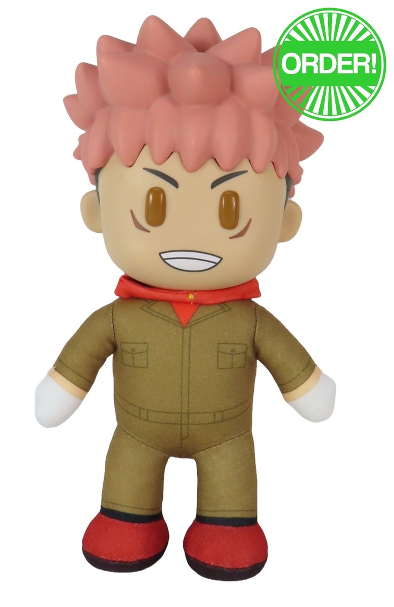 Jujutsu Kaisen - Yuji Itadori Working FigureKey Plush 8''H