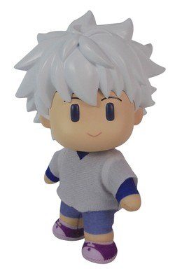 Hunter X Hunter- Killua Zaoldyeck Main Costume FigureKey Plush 4.5''H