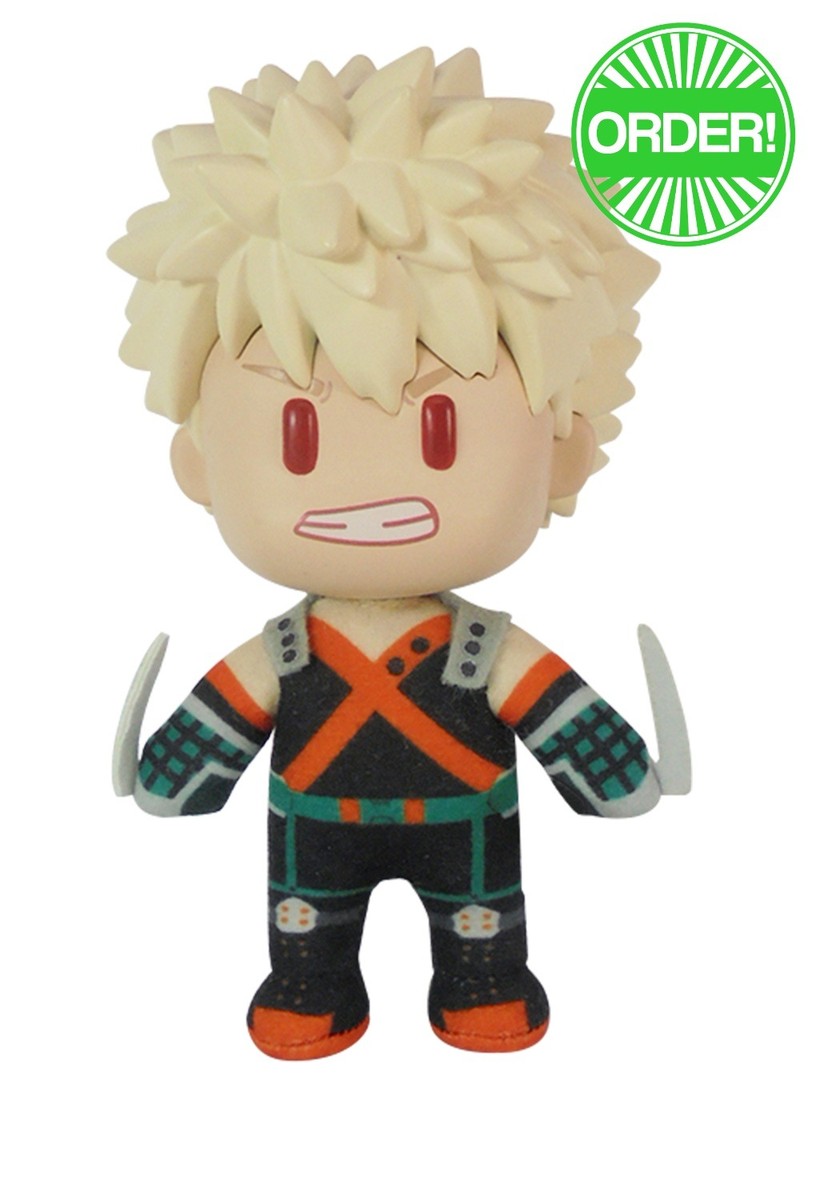 My Hero Academia S5 - Katsuki Bakugo Fighting FigureKey Plush 4.5''H