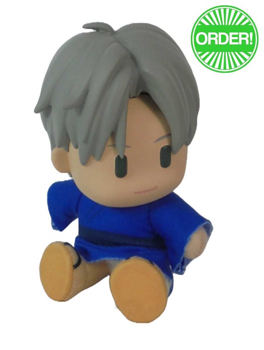 Fruits Basket - Shigure Sohma Blue Kimono FigureKey Plush 4.5''H