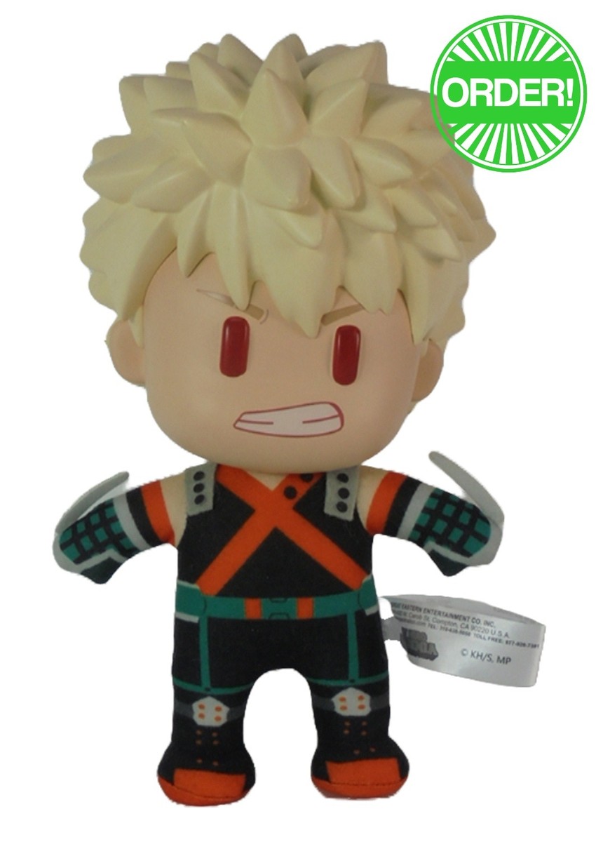 My Hero Academia S5 - Katsuki Bakugo Fighting FigureKey Plush 8''H