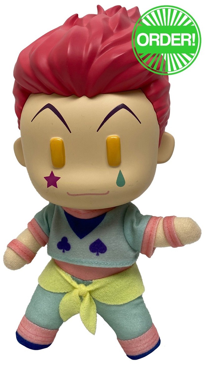 Hunter X Hunter - Hisoka Morrow FigureKey Plush 8"H