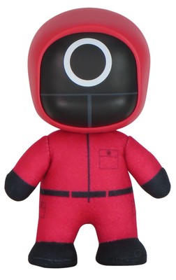 Squid Game - Masked Guard #1 FigureKey Plush 4.5''H