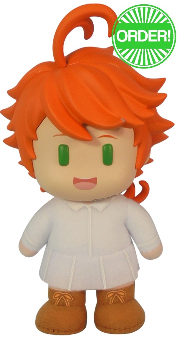 The Promised Neverland - Emma Smile FigureKey Plush 4.5''H