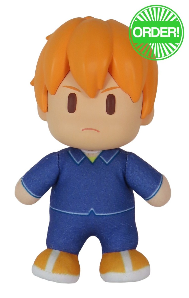 Fruits Basket - Kyo Sohma Uniform FigureKey Plush 4.5''H